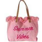 Summer Vibes Beach Tote