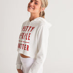 Petty people matter Women's Cropped Hoodie