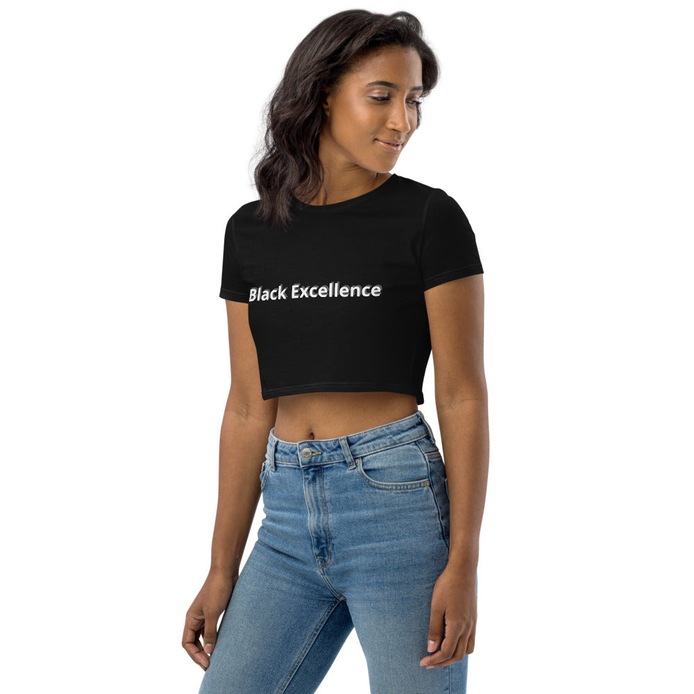 Black Excellence Crop Top