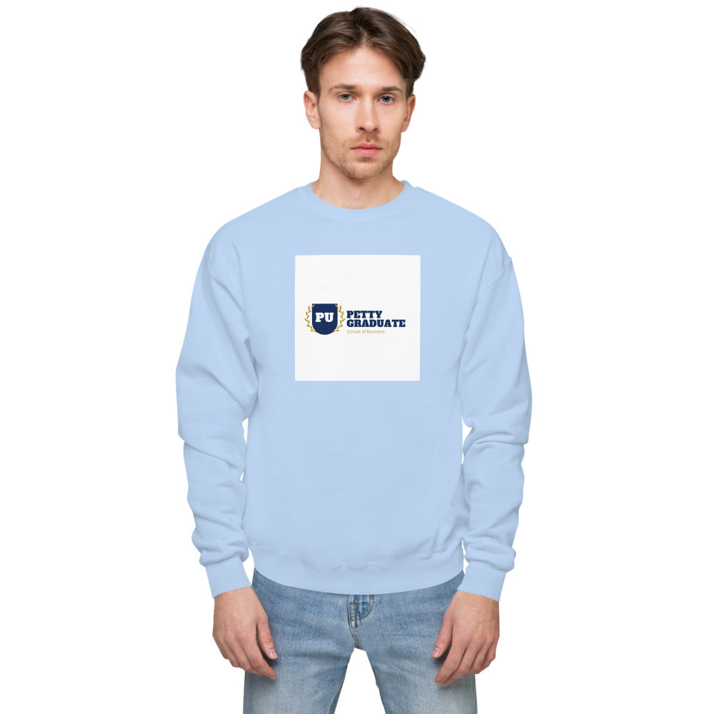 Unisex fleece sweatshirt