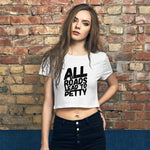 All roads  Crop Tee